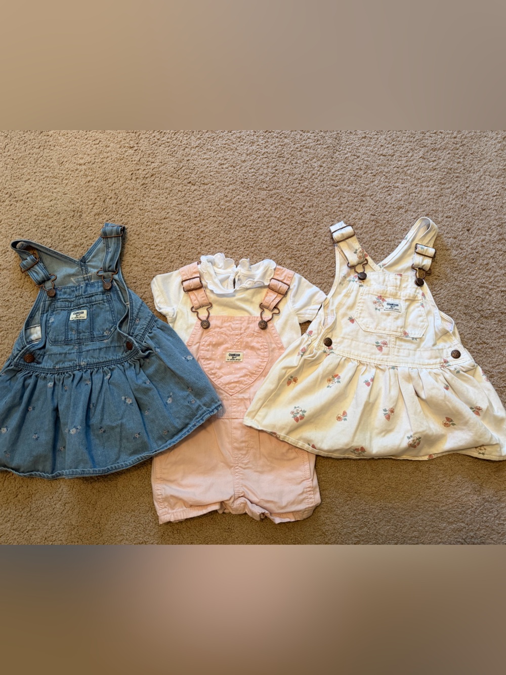 Osh Kosh Girls overall Bundle